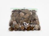 500 Lincoln Wheat Cents, 20's, 30's, 40's