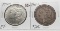 2 Morgan $ 1901-O EF & 1901-S Fine