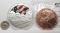 Mix; Washington 110 gram medal American Mint & Walking Liberty 5oz Copper Littleton