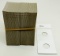 100 New Cardboard 2x2 Holders, Dime