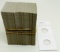 100 New Cardboard 2x2 Holders, Nickel