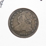 Capped Bust Dime 1834 Good / Fair