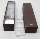 2x2 Box with 32-2 piece plastic 2x2 holders gently used