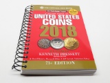 2018 NEW Spiral Bound Official Red Book Guide of US Coins