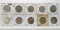 10 Mexico Silver 50 Centavos: 1906, 07, 19, 21, 5-43, 44