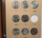 Dansco Eisenhower $ Album, 1971-78S, 29 Coins, BU, PF, Silver PF. No 72D, 73S Clad, 74S BU Silver. N