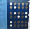 Whitman FE/Indian Cent Album, 1857-08S, 51 Coins, Fair-AU: 57, 58 LL, 58 SL, 59, 60, 62-64CN, 64 BR