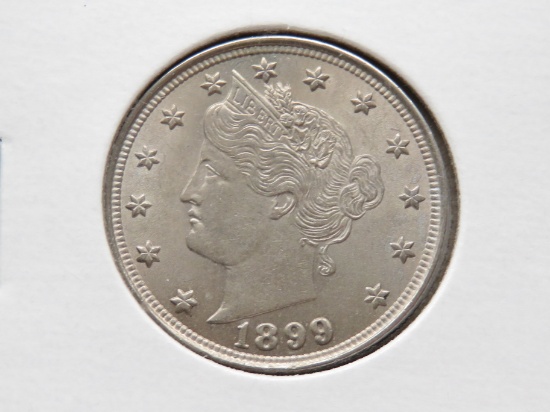 Liberty Head V Nickel 1899 BU