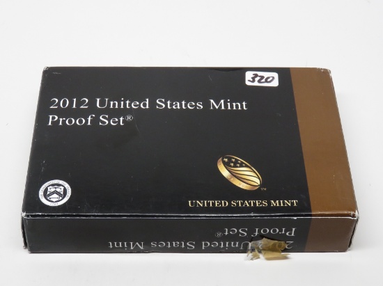 2012-S Proof set 14 pieces (Key of the modern sets)