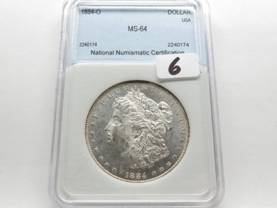 Morgan 1884-O NNC Mint State