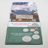 7 US Mint Sets: 1993, 94, 95, 96 with dime, 97, 98, 99