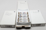17 US Mint Rolls 2009 Lincoln Cents boxed: 6 Formative (3P, 3D), 6 Professional (3P, 3 D), 5 Preside