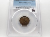 Lincoln Cent 1915 PCGS MS63 Brown