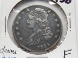 Capped Bust Half $ 1835 Fine cleaned