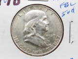 Franklin Half $ 1949D CH BU FBL
