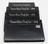 4 US Proof Sets: 1975, 1976, 1979 Ty1, 1981 Ty1