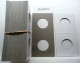 100 New Cardboard 2x2 Holders, Quarter