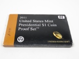 2011-4 Coin Presidential $ Proof Set