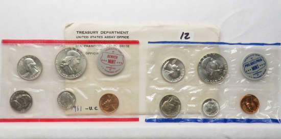 1961 Mint P-D (Face $1.82)