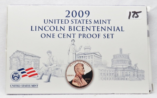 2009-S Proof Lincoln Cents - 4 coins