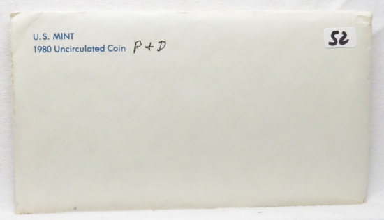 1980 Mint P-D-S  (Face $4.82)