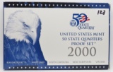 2000 S Proof - 5 25¢