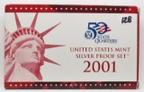 2001 S Proof Silver 10 coins