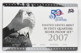 2007 S Proof - 5 25¢ Silver
