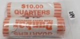 2 Rolls (1P, 1D) SH Quarters Unc/BU 2003 Illinois