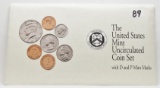 1992 Mint P-D (Face $1.82)