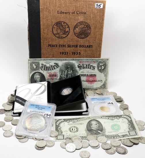 May 1 Signature Coin & Currency Auction