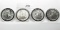 4 BU American Silver Eagle in Cointains: 1986, 87, 88, 89
