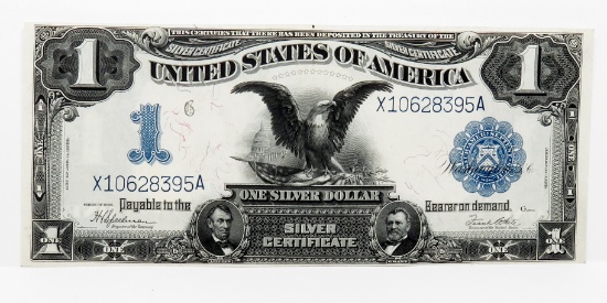 $1 Silver Certificate 1899 "Black Eagle", FR236, SN X10628395A, CU