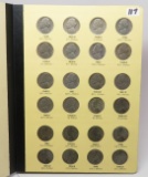 Jefferson Nickel Library of Coins Album, 1938-74D, 85 Coins, dt/mm unchecked by us.  Better than ave