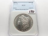 Morgan $ 1879-S NNC Mint State (Reverse of 1878)