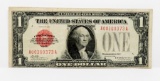 $1 USN 1928D Red Seal 