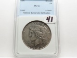 Peace $ 1934 NNC Mint State