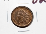 Indian Cent 1864 Bronze AU with luster
