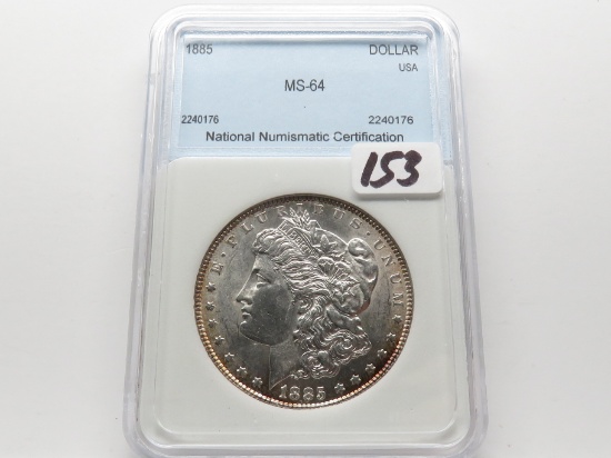 Morgan $ 1885 NNC Mint State