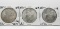 3 Morgan $ 1885-O CH BU Litely toned; 1884-O BU; 1885-O CH BU