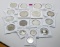 17 Silver World Coins in holders, Total 12.7 ASW
