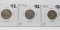 3 Buffalo Nickels better dates: 1919 VF, 1919D F, 1919S F