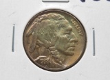 Buffalo Nickel 1938 D/S CH BU attractive toning