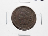 Indian Cent 1909-S Fine (Corrosion) Key Date