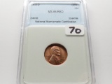 Lincoln Cent 1933-D NNC CH Mint State Red NICE