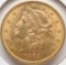Liberty Head Gold $20 Double Eagle 1894 BU