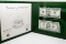 $5 Historical Portfolio Bureau Engraving/Printing with 2 CH CU $5 Notes, last of 1995, first of 1999