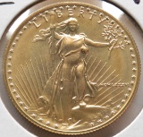 Saint Gaudens $25 1/2 OZ. Fine Gold 1986 Gem BU