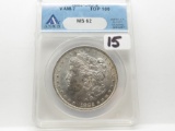 Morgan $ 1882 O/O Vam 7, Top 100, ANACS MS62