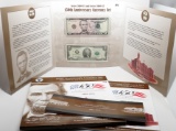 150th Anniversary Currency Set, BEP includes 2009 CH CU $2 & $5 Commemorative Notes (SN matching wit
